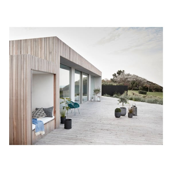 Súprava 2 čiernych bambusových lampášov Hübsch Bamboo Garo-image-3