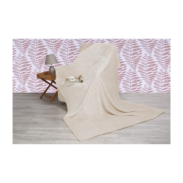 Deka s prímesou bavlny Aksu Vizon, 200 × 150 cm