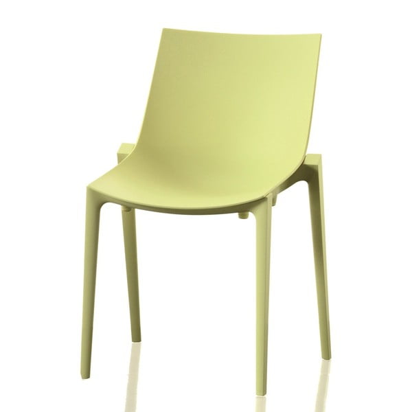 Svetlozelená jedálenská stolička Magis Zartan