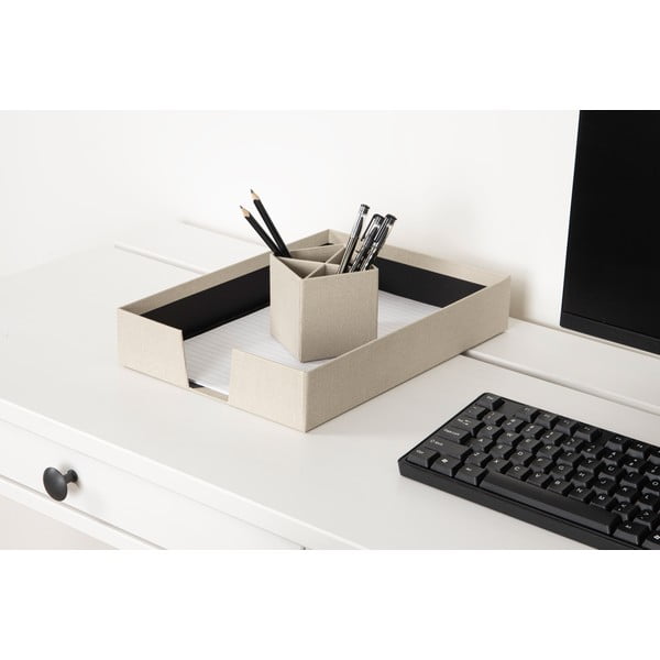 Kartónové organizéry v súprave 4 ks Hugo Canvas Paper Laminate – Bigso-image-4