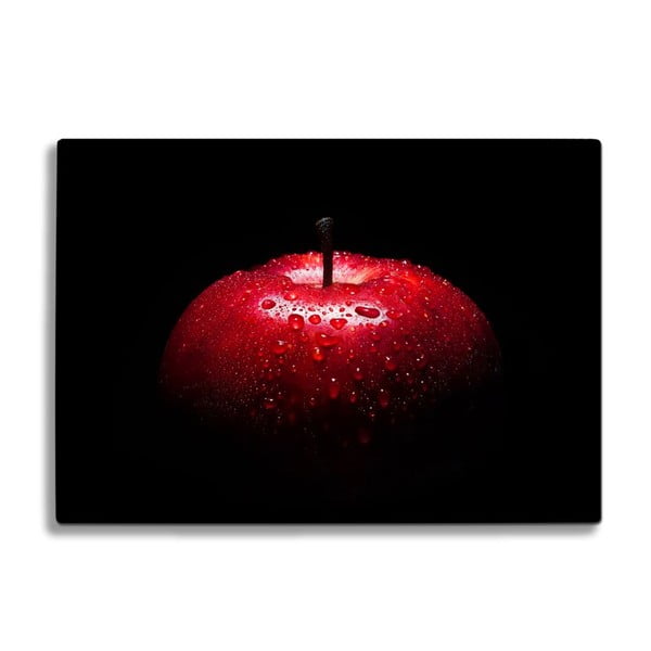 Sklenená doska na krájanie Insigne Red Apple