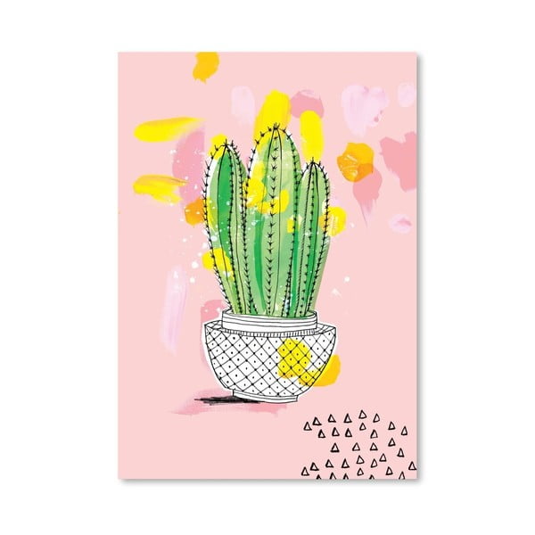 Plagát Cactus, 30x42 cm