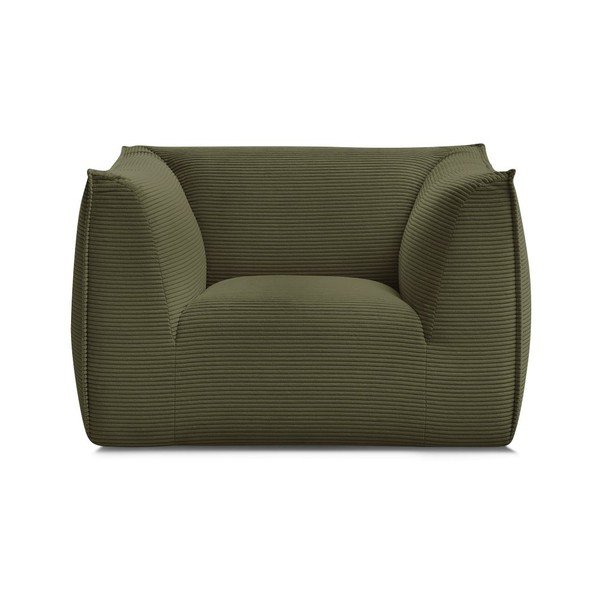 Zelené menčestrové kreslo Giorgia – Bobochic Paris-image-2