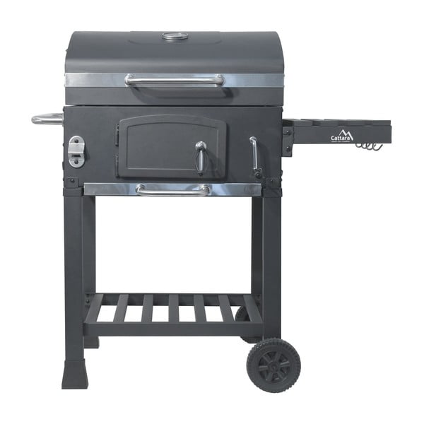 Gril na drevené uhlie s liatinovým roštom Cattara Royal-image-4