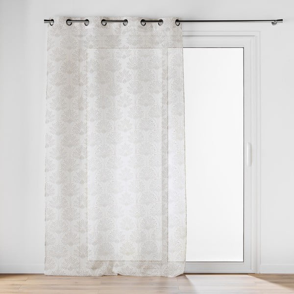 Bielo-béžová záclona 140x280 cm Majestia – douceur d'intérieur-image-2