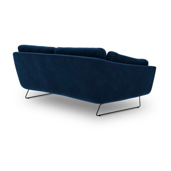 Modrá pohovka so zamatovým poťahom Windsor & Co Sofas Gravity-image-3