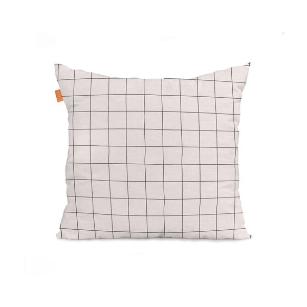 Súprava 2 bavlnených obliečok na vankúš Blanc Tartan-image-3