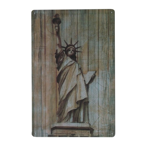 Ceduľa Statue of Liberty, 20x30 cm