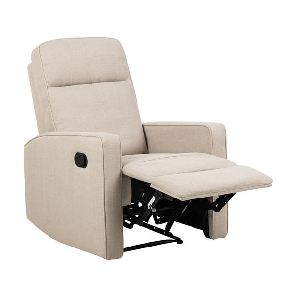 Béžové relaxačné kreslo Asila – Actona-image-3