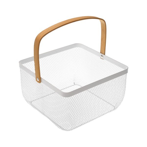 Biely košík s uchom Versa Maroda