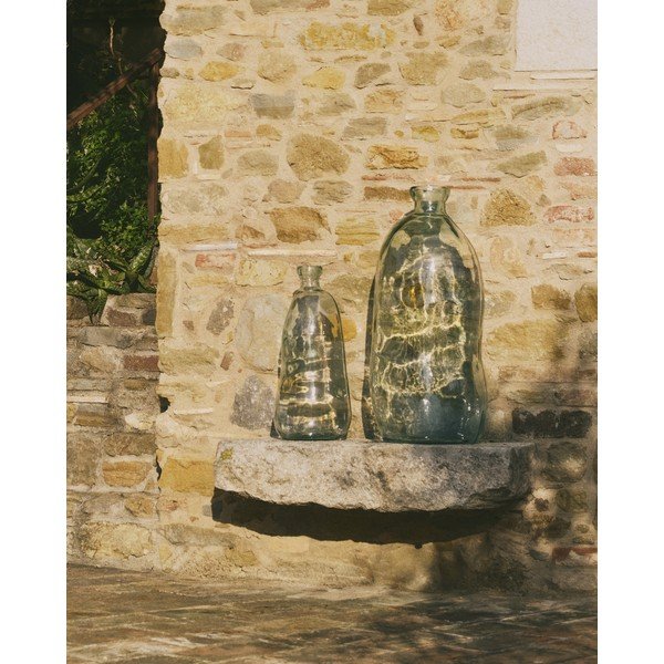 Vysoká váza z recyklovaného skla (výška  51 cm) Brenna – Kave Home-image-1