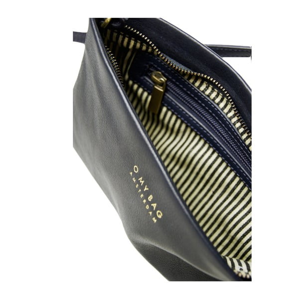 Kožená kabelka/listová kabelka O My Bag Dashing Daisy Midnight Blue-image-3