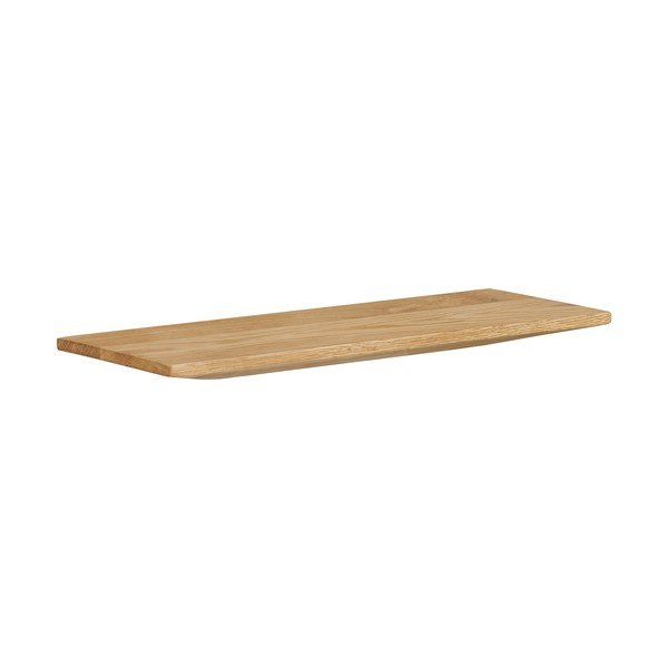 Polica z dubového dreva v svetlo prírodnej farbe 42,5 cm Calcata – House Nordic