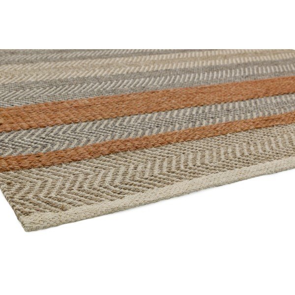 Hnedo-oranžový koberec Asiatic Carpets Fields, 160 x 230 cm-image-4