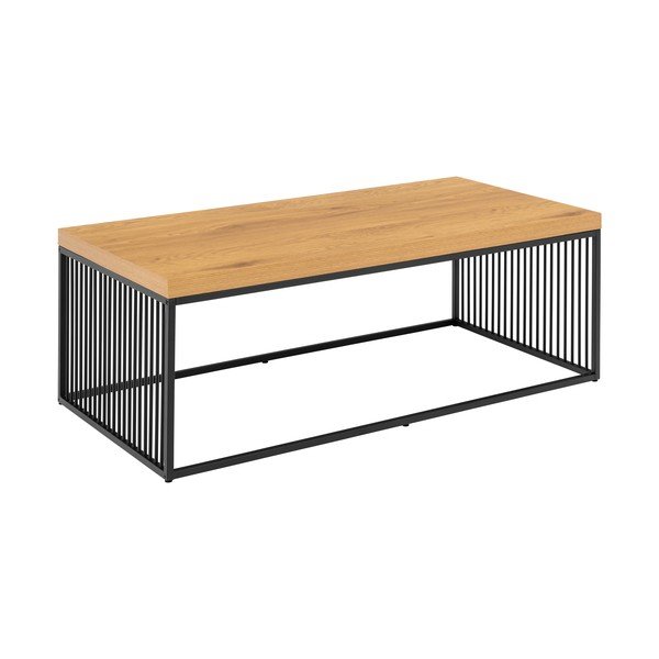 Konferenčný stolík s doskou v dubovom dekore v prírodnej farbe 60x120 cm Strington – Actona-image-2