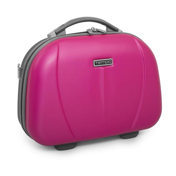 Sýto ružový cestovný kozmetický kufrík Tempo