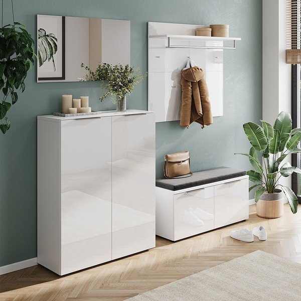 Biely vešiakový panel Genova – Germania-image-3