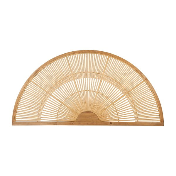 Dreveno-bambusová nástenná dekorácia 159x80 cm Solor - Sema