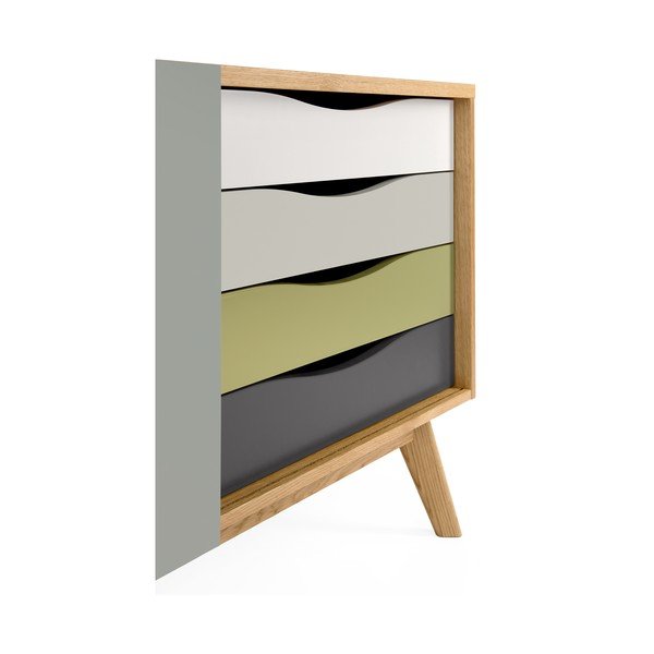 Sivá komoda Woodman Avon-image-4