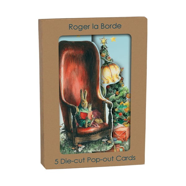 Prianie v súprave 5 ks s vianočným motívom Mondoodle  – Roger la Borde-image-1