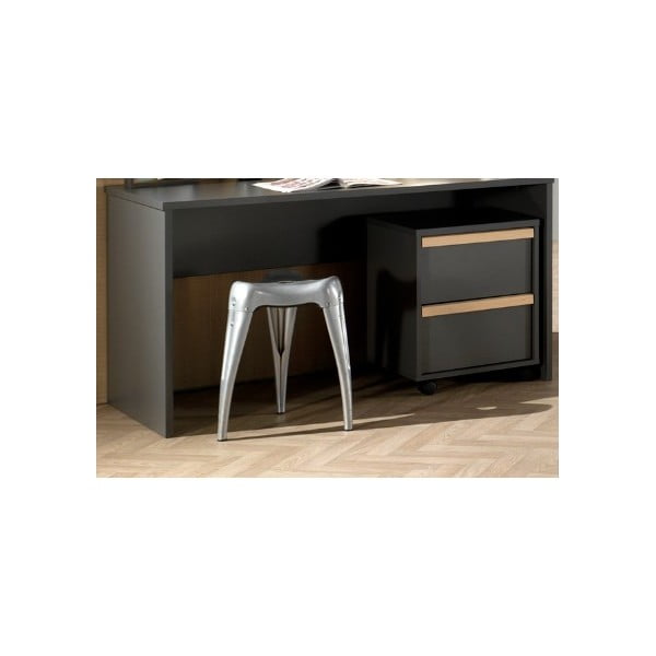 Tmavosivá detská skrinka 48x60 cm London – Vipack-image-2