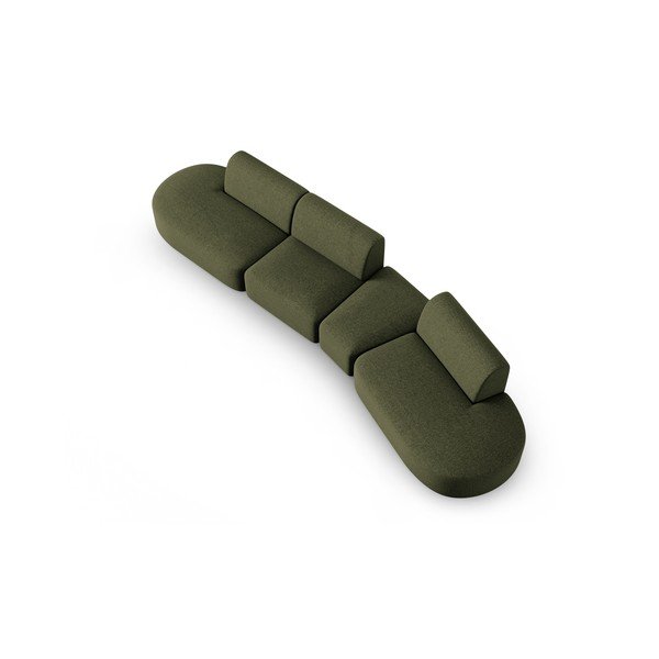 Zelená pohovka 412 cm Shane – Micadoni Home-image-2