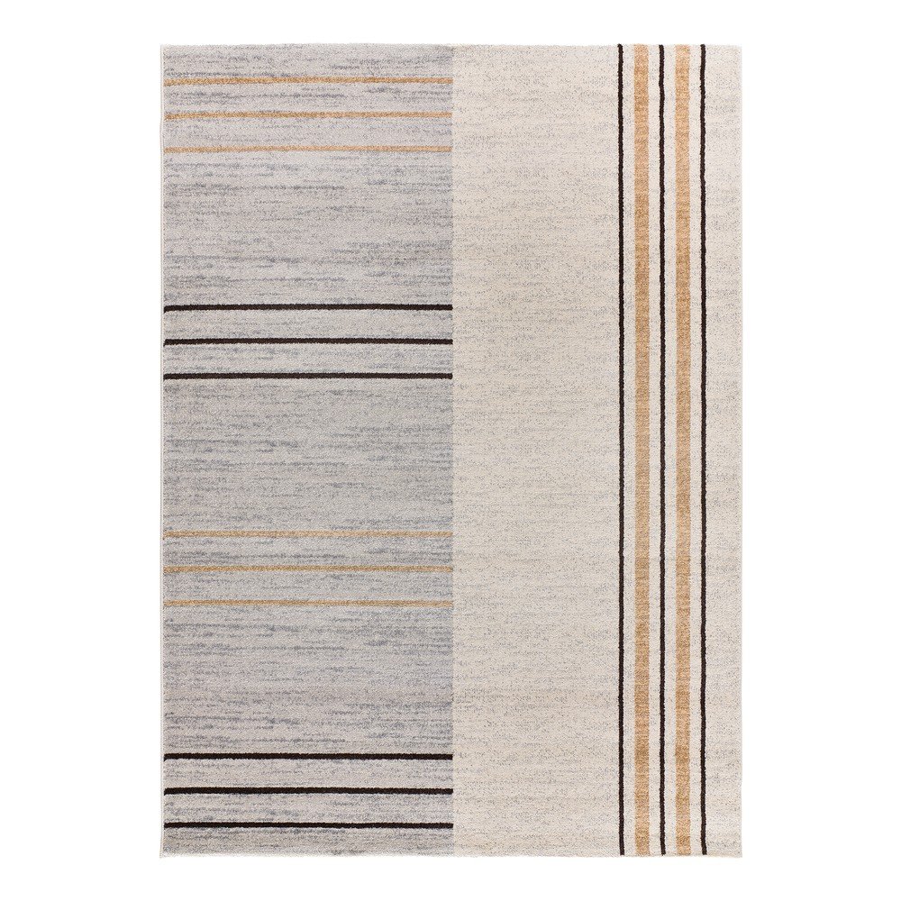 E-shop Sivý/béžový koberec 133x190 cm Craft – Universal