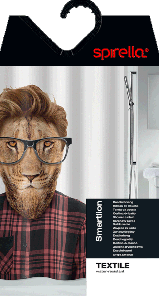 Sprchový záves 180x200 cm Smartlion – Spirella-image-2