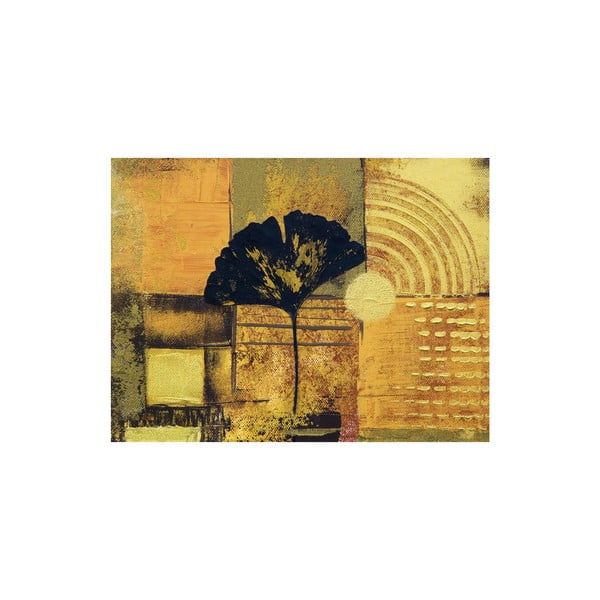 Obraz na plátne Abstract Ginkgo Leaf 60x80 cm