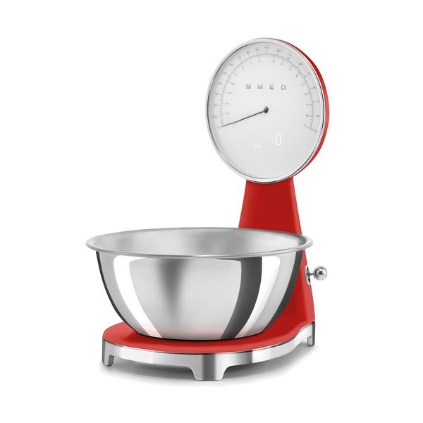 Červená plastová digitálna kuchynská váha – SMEG-image-4