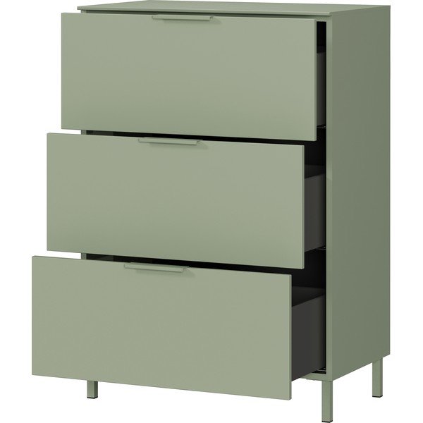 Zelená matná skrinka 68x98x40 cm Savoca – Germania-image-3