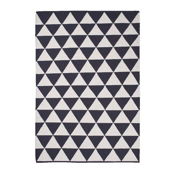 Čierno-biely koberec Think Rugs Manhattan, 120 x 170 cm