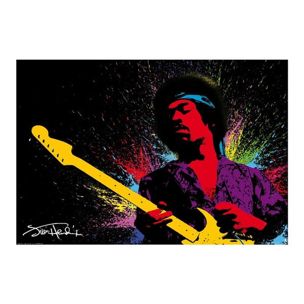 Veľkoformátová tapeta Jimi Hendrix,  158x232 cm 