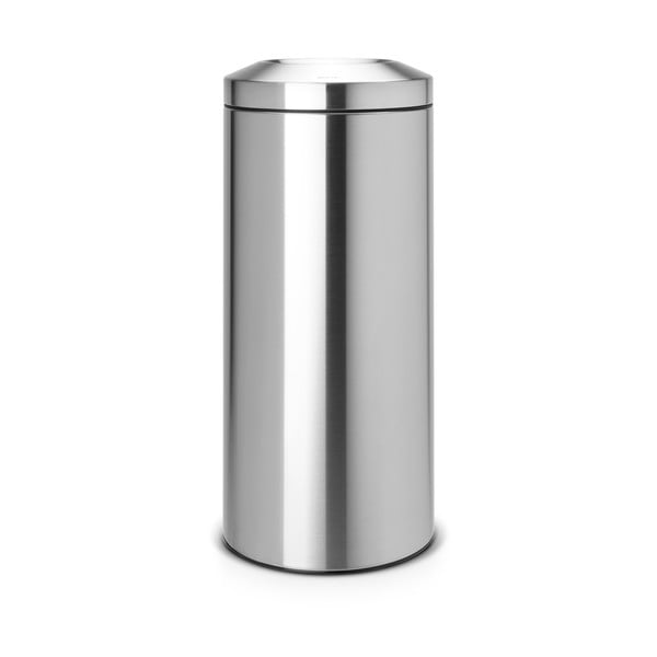 Oceľový odpadkový kôš v matne striebornej farbe 30 l Flame Guard – Brabantia-image-3