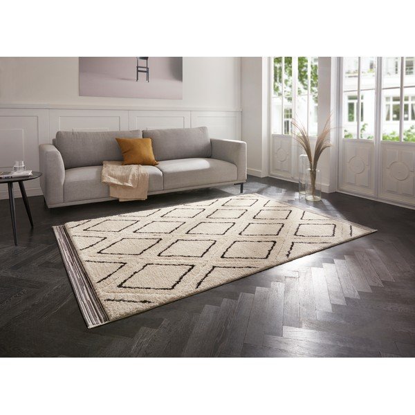 Krémovobiely koberec Mint Rugs Norwalk Colin, 160 x 230 cm-image-1