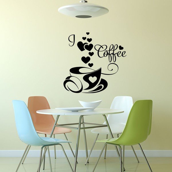 Samolepka Ambiance I Love Coffee-image-1