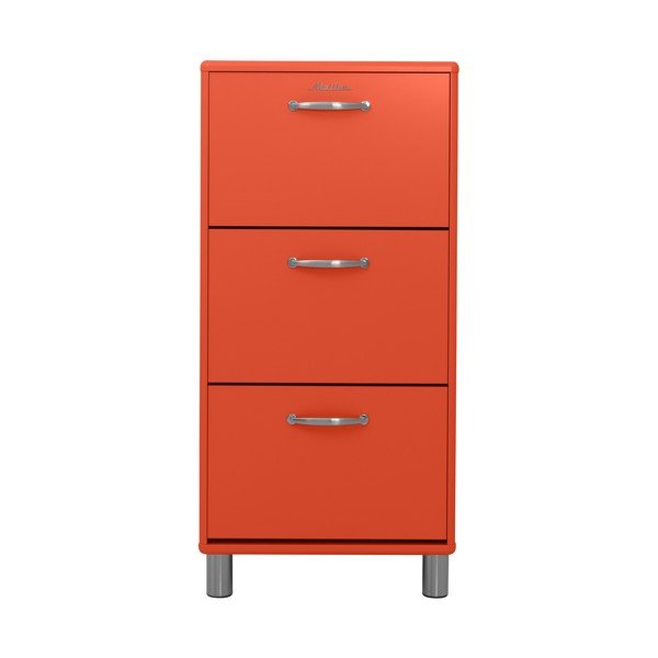 Červená výklopná skrinka na topánky Malibu - Tenzo-image-1