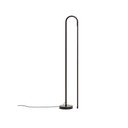 Čierna LED stojacia lampa (výška  120 cm) Bow – Kave Home