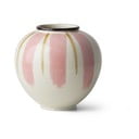 Bielo-ružová keramická váza ø 16 cm Canvas - Kähler Design