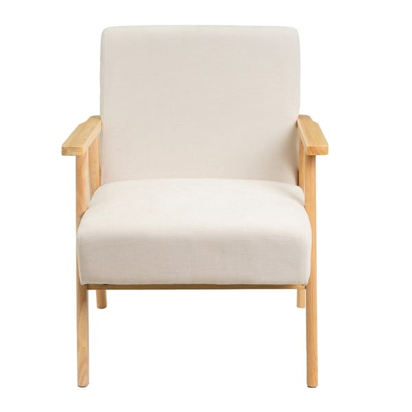 Biele ženilkové kreslo Vintage – Casa Selección-image-2