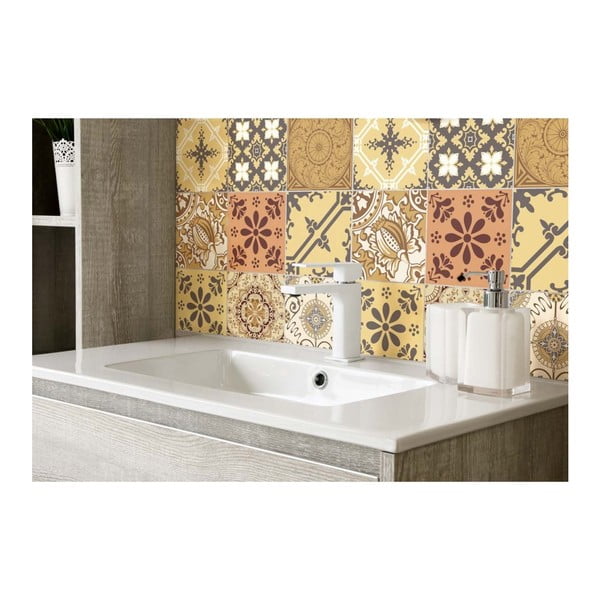 Sada 9 samolepiek Ambiance Cottage, 10 x 10 cm-image-3