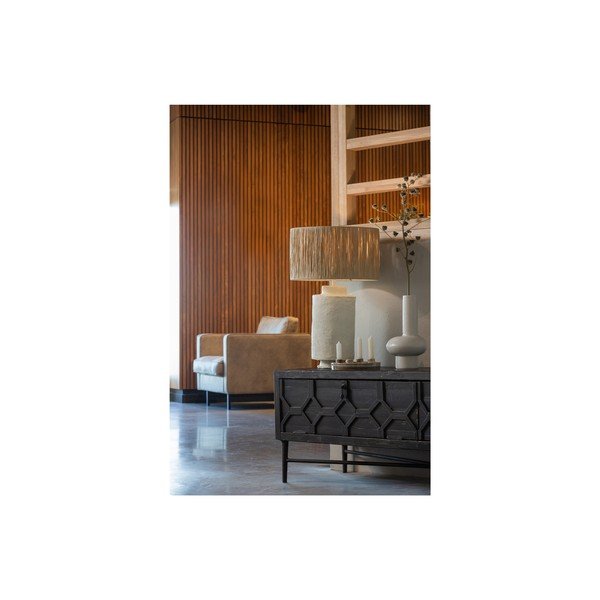 Stolová lampa v krémovo-prírodnej farbe (výška 63 cm) Pointed – BePureHome-image-2