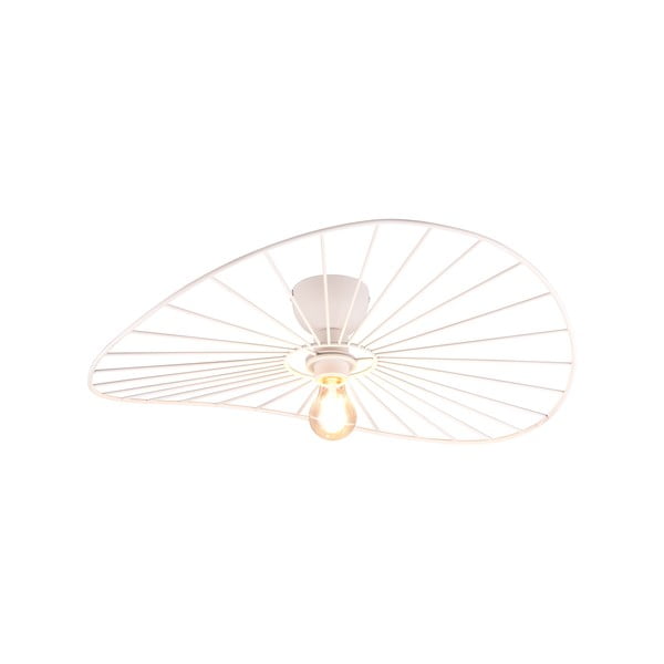 Biele stropné svietidlo ø 60 cm Chapeau – Reality-image-1