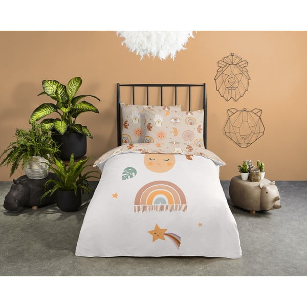 Bavlnené detské obliečky na jednolôžko 140x200 cm – Good Morning-image-1