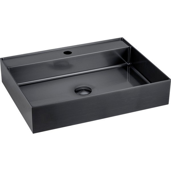 Čierne antikoro umývadlo 55x42 cm Aurum – Sapho