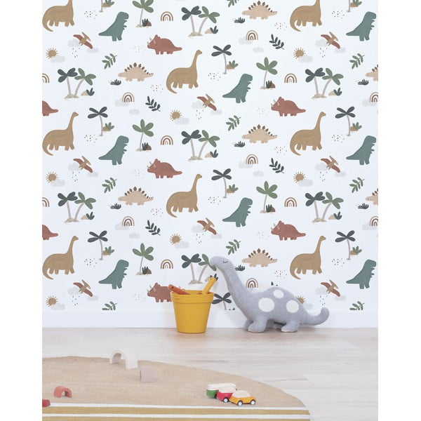 Detská tapeta 10 m x 50 cm Cool Dinosaurs – Lilipinso-image-1