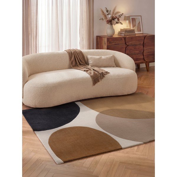 Koňakovohnedý vlnený koberec 120x170 cm Ruvia – Villeroy&Boch-image-3