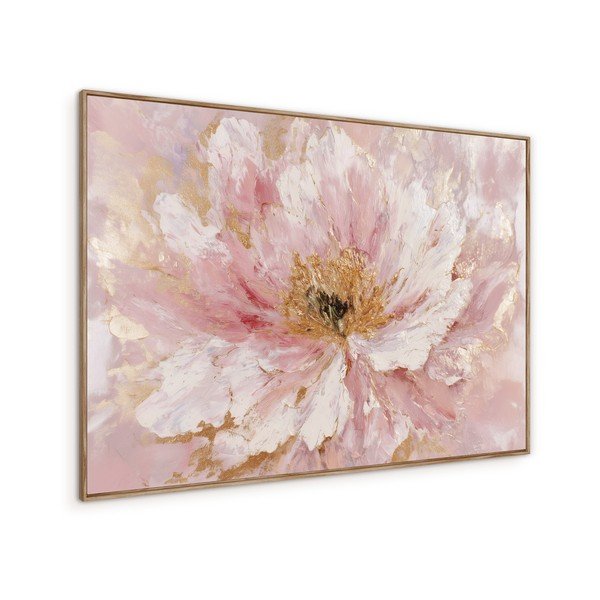 Tlačený obraz s rámom/na plátne 100x70 cm Floral Whispers – Styler-image-4