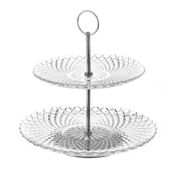 Sklenený etažér Harlequin – Casa Selección