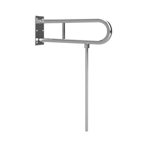 Nástenné madlo do kúpeľne z nehrdzavejúcej ocele 62 cm Handicap – Sapho